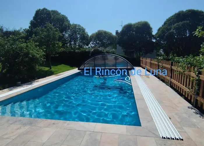 Piscina Climatizada - Todo El Ano- Playa De La Nora-Chimenea- Barbacoa